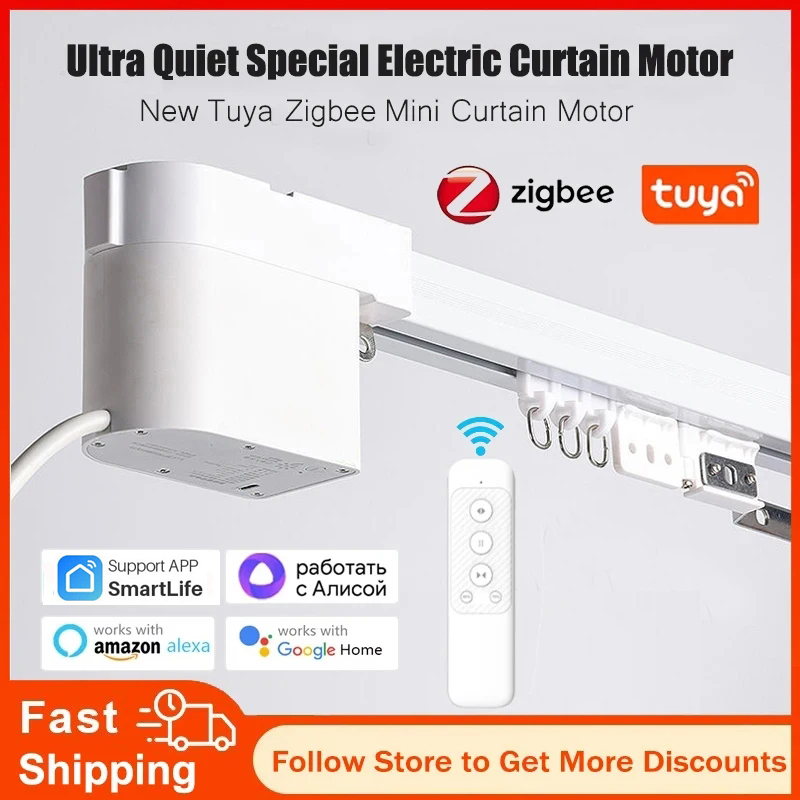 Smart Curtain Robot - Tuya Zigbee Mini Smart Curtain Motor