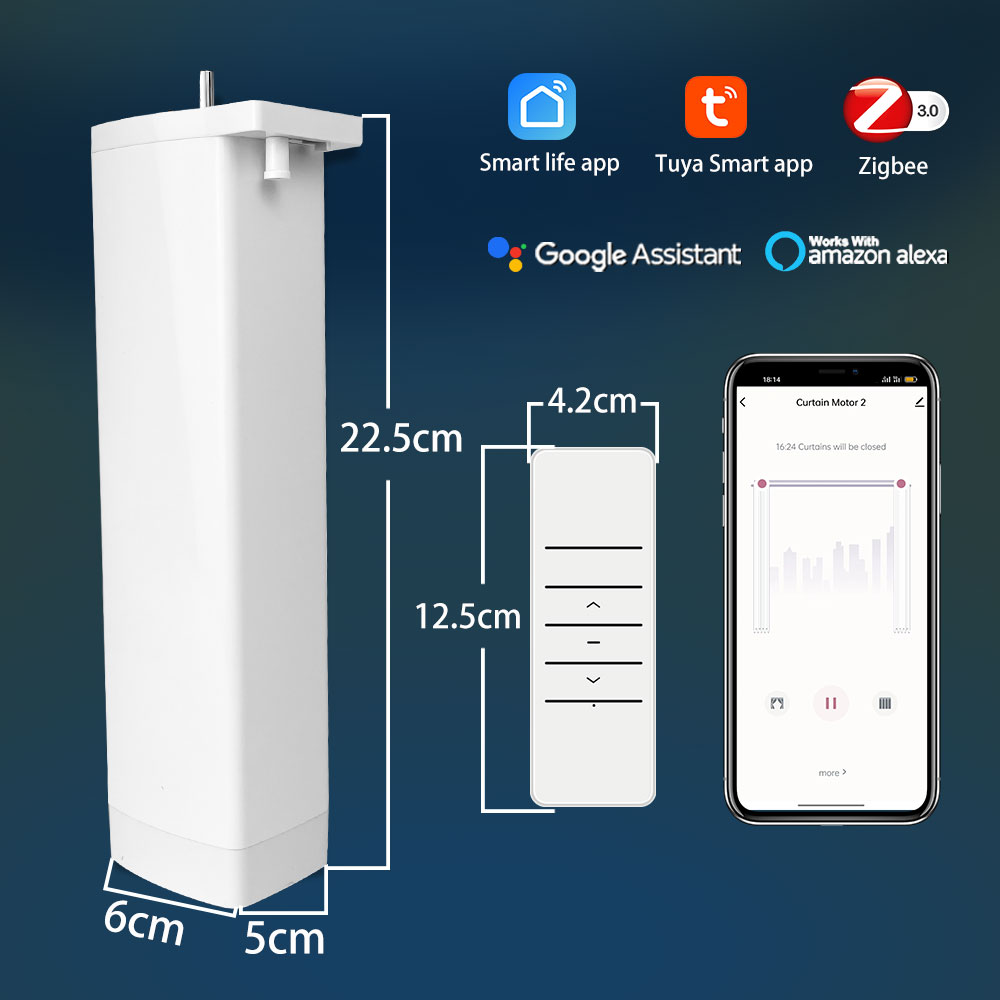 Smart Curtain Robot - Tuya ZigBee Alexa Smart Curtains Easy