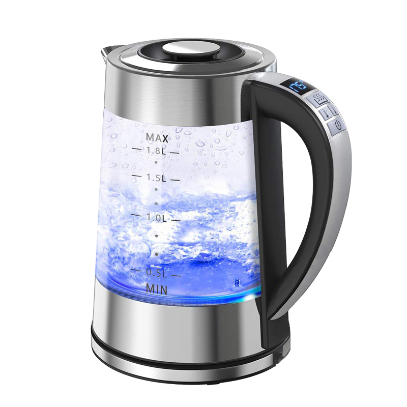 Home Smart Kettle - Smart Thermostatic Glass Electric Kettle 1.8L