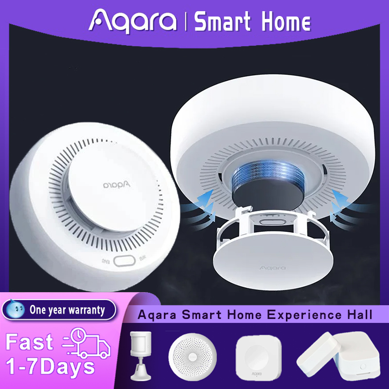 Smart Home Hub Apple - Aqara Smart Smoke Detector Sensor Zigbee