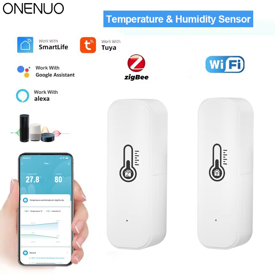 Smart Home Or Smart Home - Tuya Zigbee or WiFi Temperature Humidity