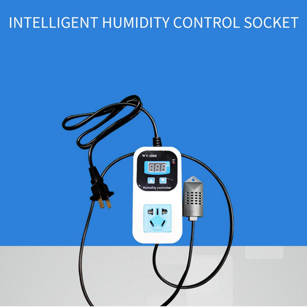 Smart Home With Plc - Hygrostat Moisture Control Switch with Calibration
