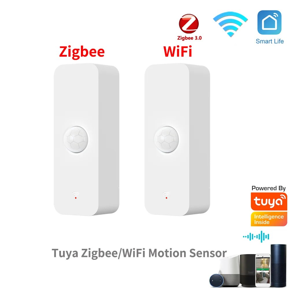 Smart Home Google Assistant - Tuya WiFi Zigbee PIR Motion Sensor
