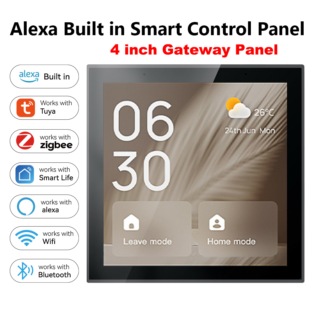 Smart Home Google Assistant - 2026 Golden Security TPP01 4 Inch