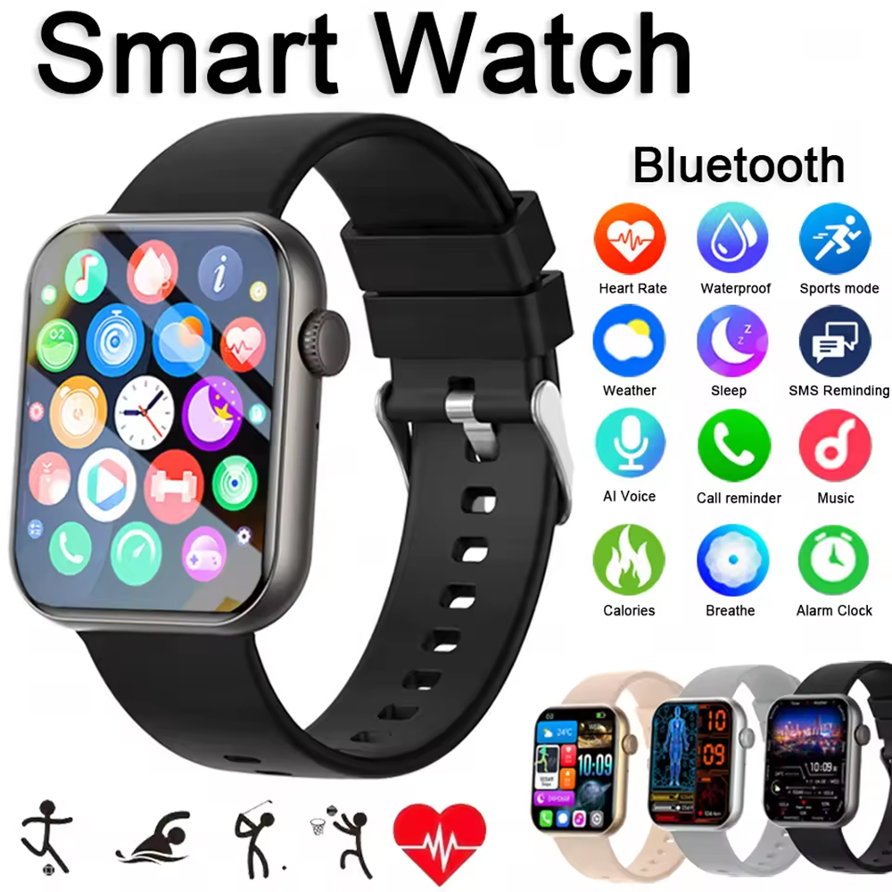 Smart Home Wellness - Original Men's Smart Watch Fitness Tracker