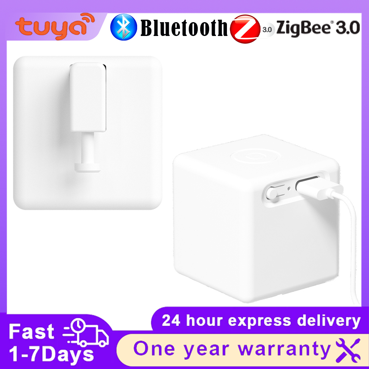Smart Curtain Robot - Tuya Smart Fingerbot Switch Bot Zigbee3.