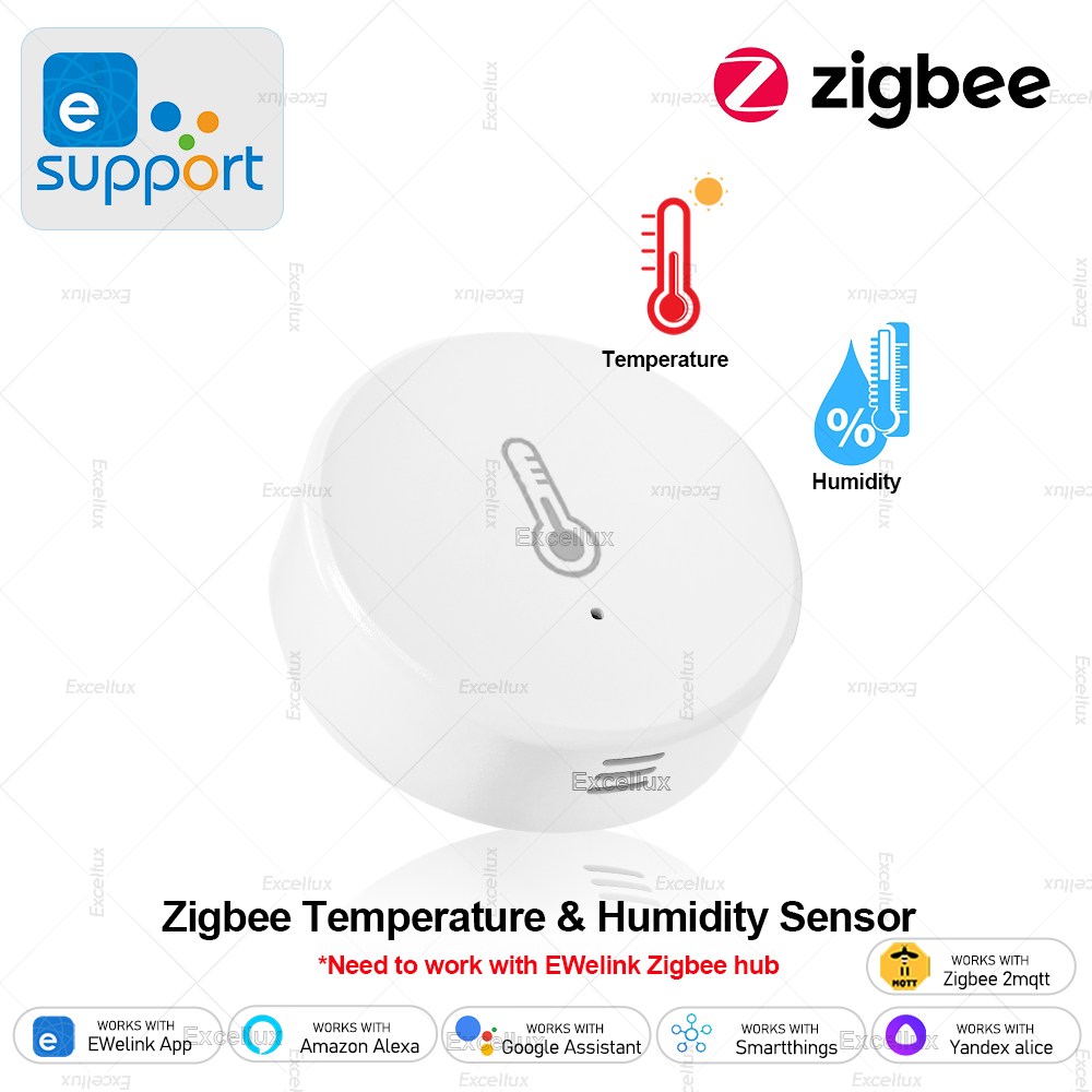 Smart Home Furniture - EWelink Smart Zigbee Temperature Humidity Sensor