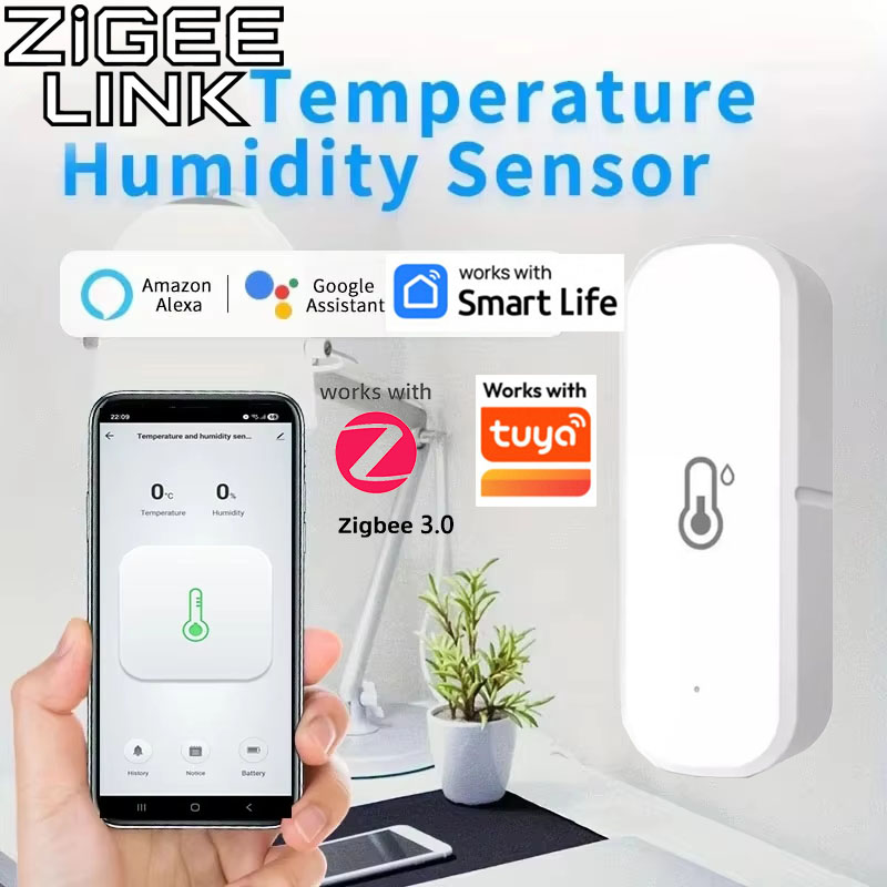 Smart Home News - Support Tuya Zigbee 3.0 Temperature Humidity