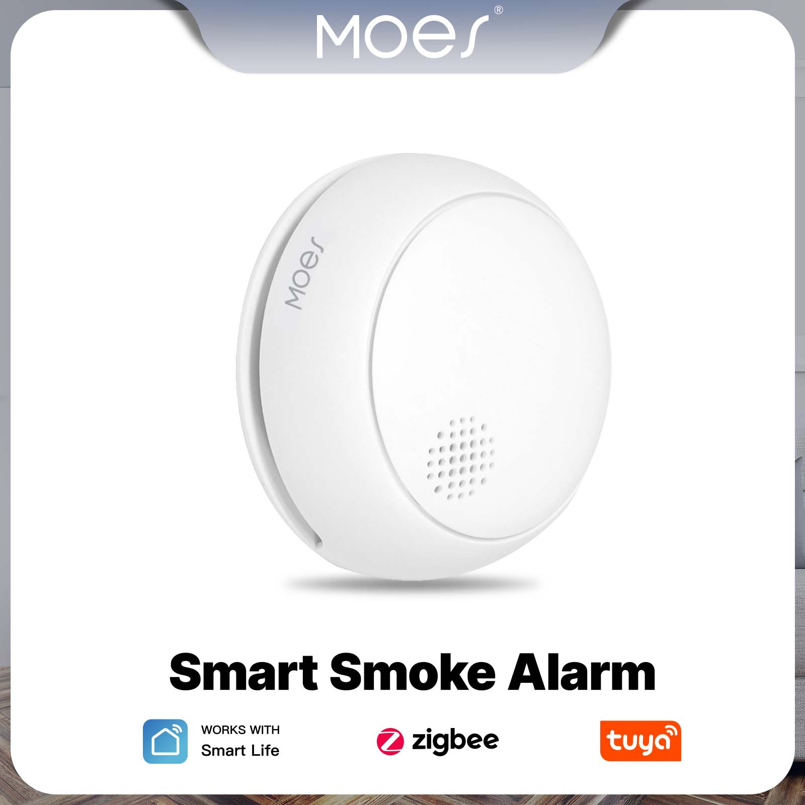 Smart Home News - MOES ZigBee Smart Smoke Alarm Detector