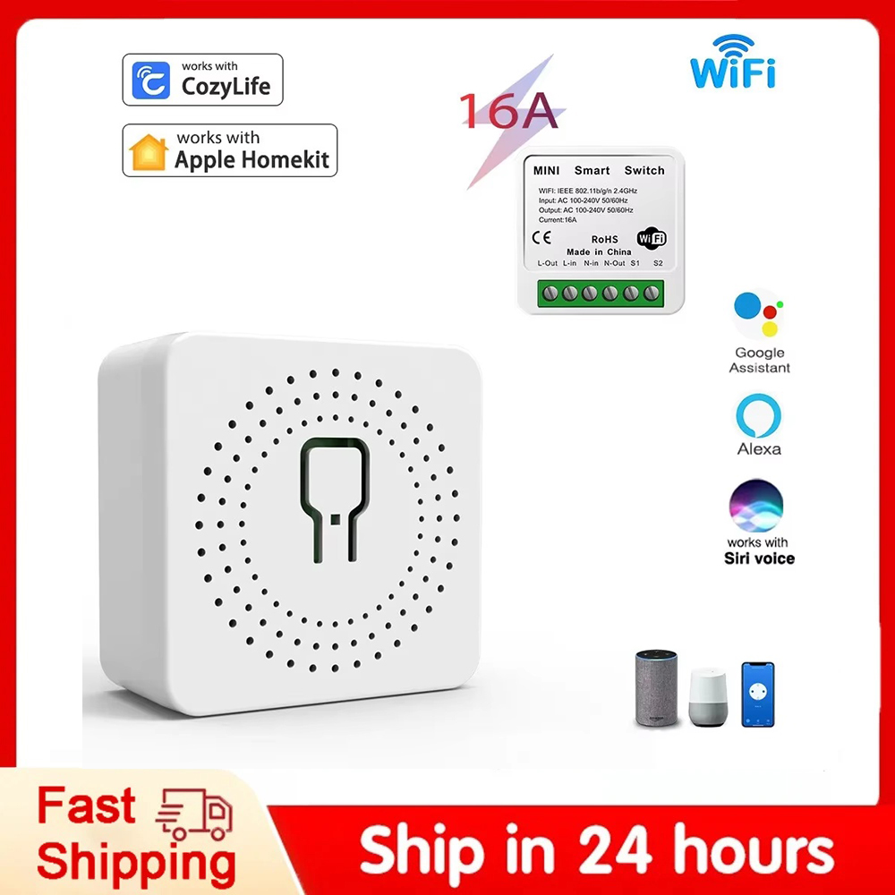 Smart Home Hub Apple - Smart Switch Mini Wifi Relay Breaker