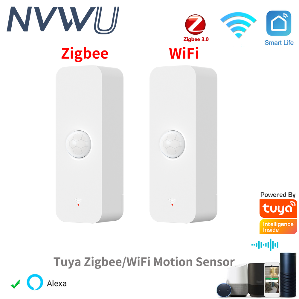 Tuya WiFi Zigbee PIR Motion Se - đánh giá và giá Smart Home Google Assistant