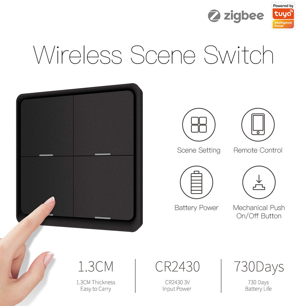 TUYA Smart Home Life Zigbee Sc - đánh giá và giá Smart Home Switch