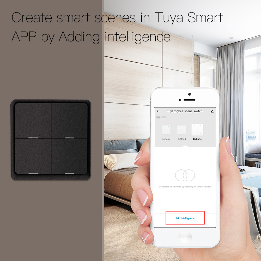 TUYA Smart Home Life Zigbee Sc - đánh giá và giá Smart Home Switch