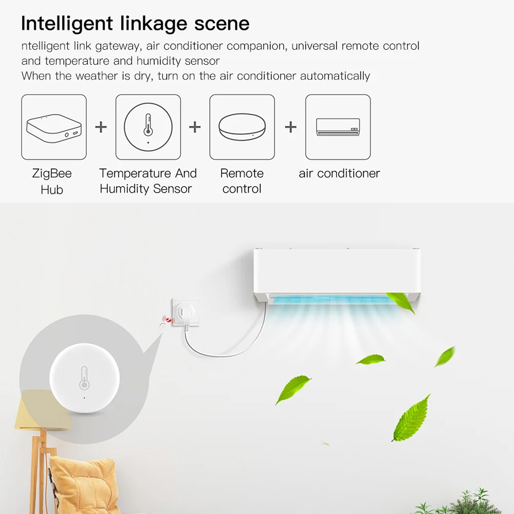 Tuya Smart Zigbee Temperature  - đánh giá và giá Smart Home Furniture