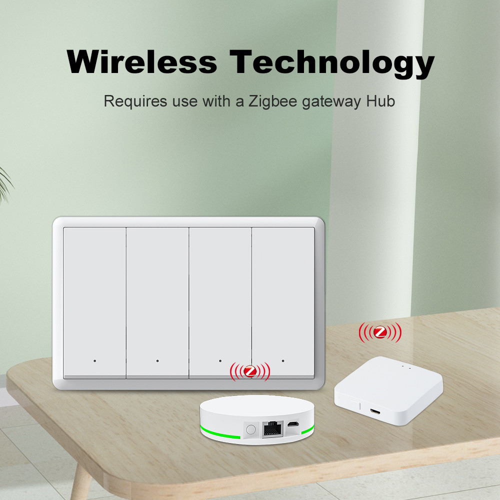 Manhot Smart zigbee Switch No  - đánh giá và giá Smart Home Google Assistant