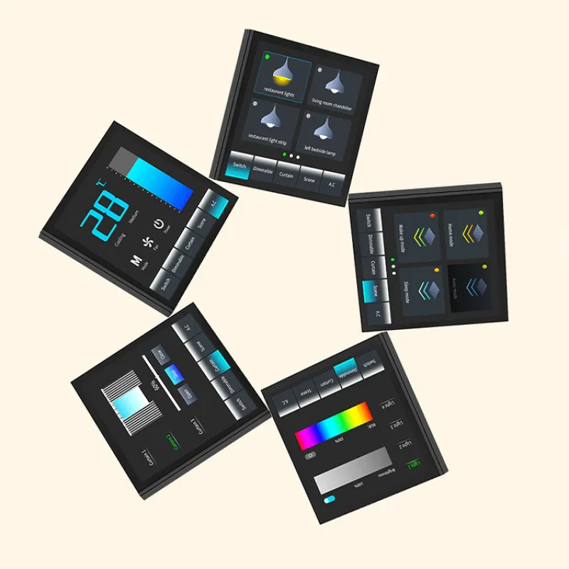 Tuya Smart Home 4-Inch Full-Sc - đánh giá và giá Smart Home Switch