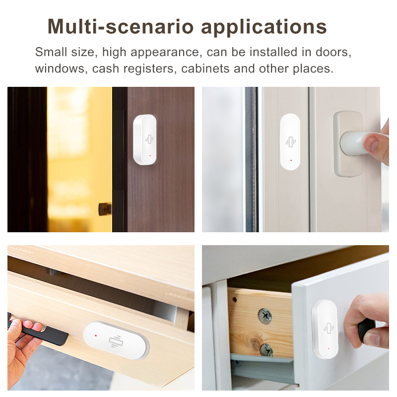 Tuya WiFi Vibration Sensor, Se - đánh giá và giá Smart Home Google Assistant