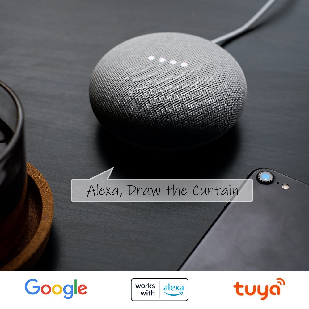 Tuya ZigBee Alexa Smart Curtai - đánh giá và giá Smart Curtain Robot
