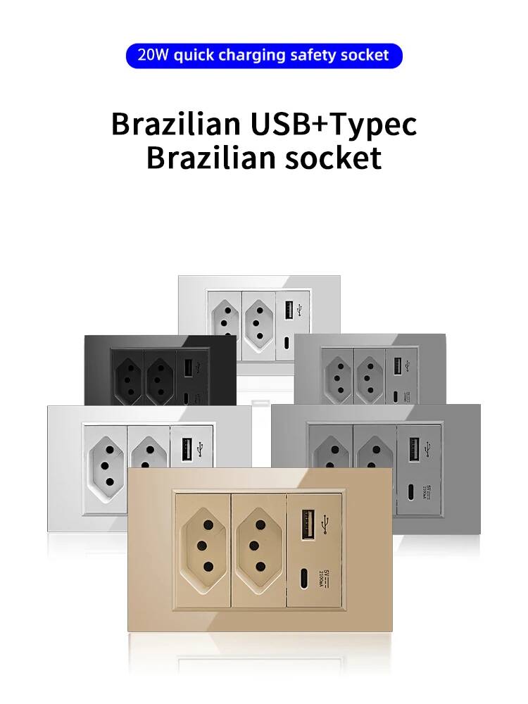 Herepow Brazil Standard Dual U - đánh giá và giá Smart Home Or Smart Home