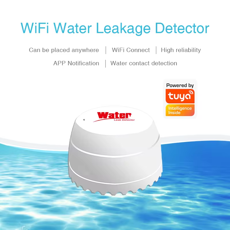 Tuya WiFi Water Leak Detector  - đánh giá và giá Smart Home Google Assistant