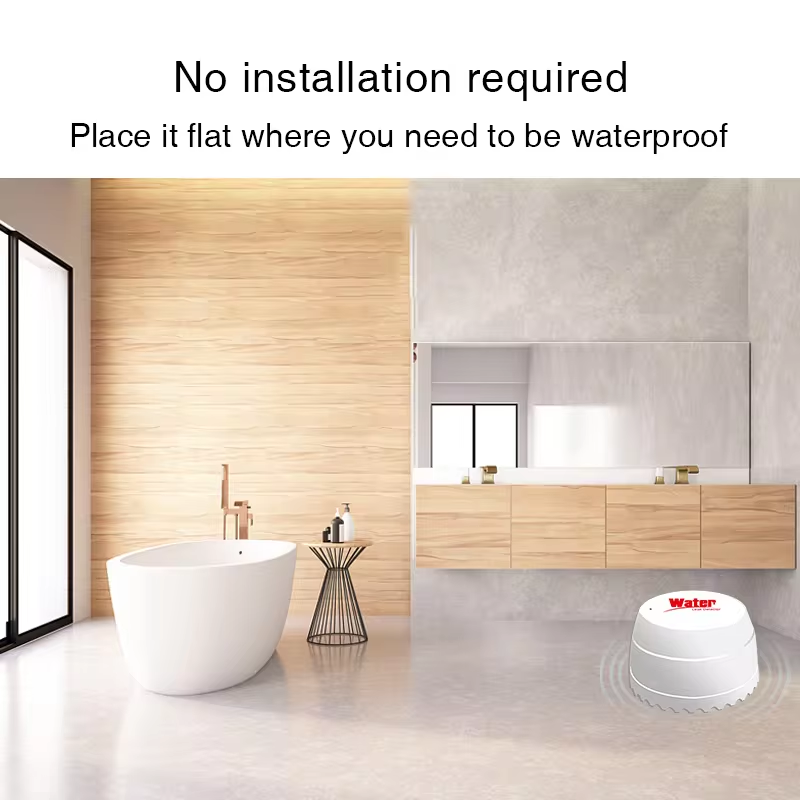 Tuya WiFi Water Leak Detector  - đánh giá và giá Smart Home Google Assistant
