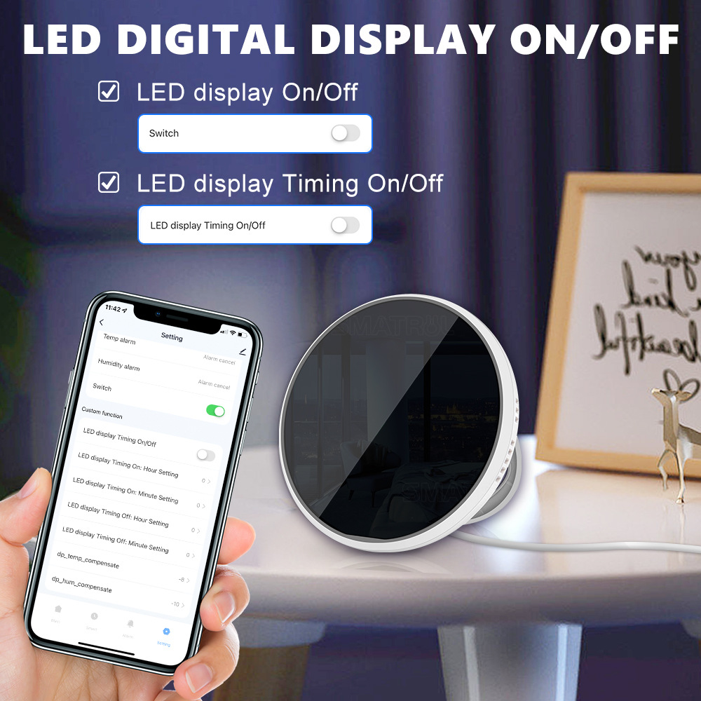 Tuya Wifi nhiệt độ độ ẩm cảm b - đánh giá và giá Smart Home News