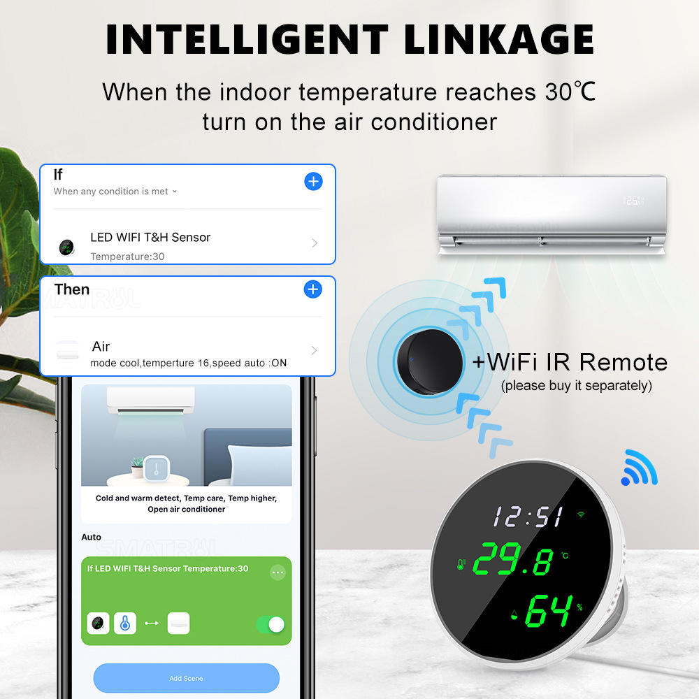 Tuya Wifi nhiệt độ độ ẩm cảm b - đánh giá và giá Smart Home News
