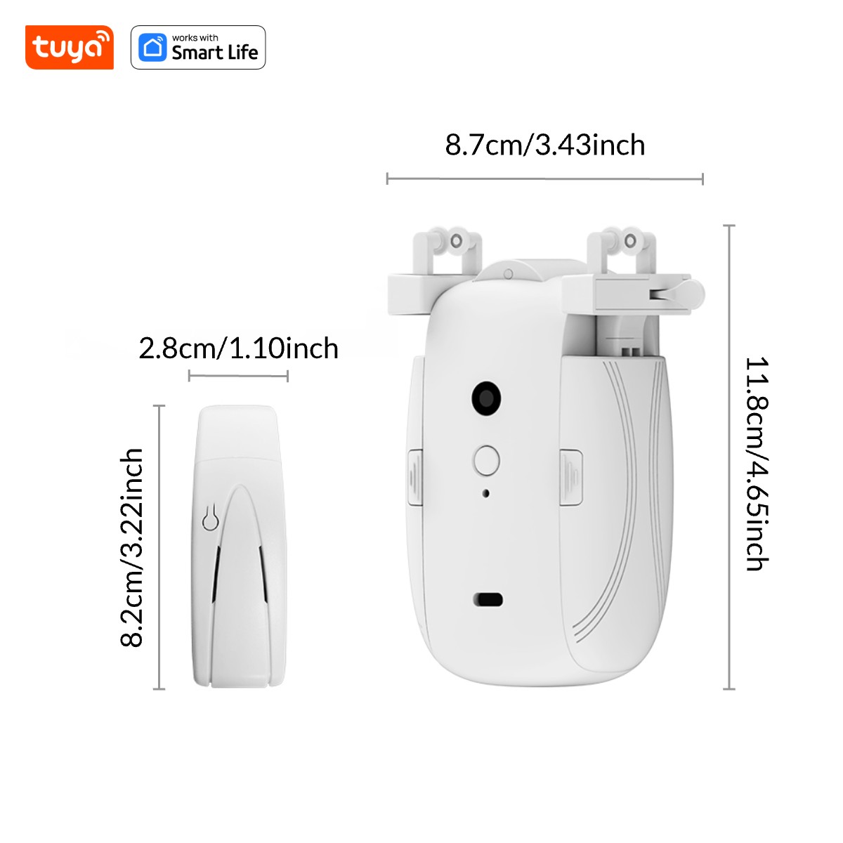 Tuya Smart WiFi Curtain Robot  - đánh giá và giá Smart Curtain Robot
