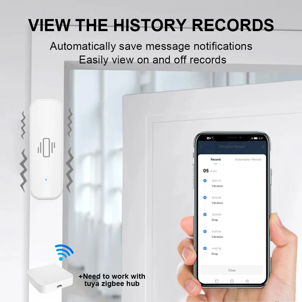Smart ZigBee Vibration Sensor  - đánh giá và giá Smart Home News