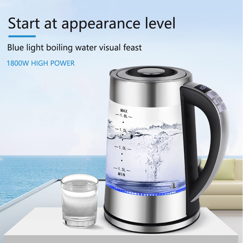 Smart Thermostatic Glass Elect - đánh giá và giá Home Smart Kettle
