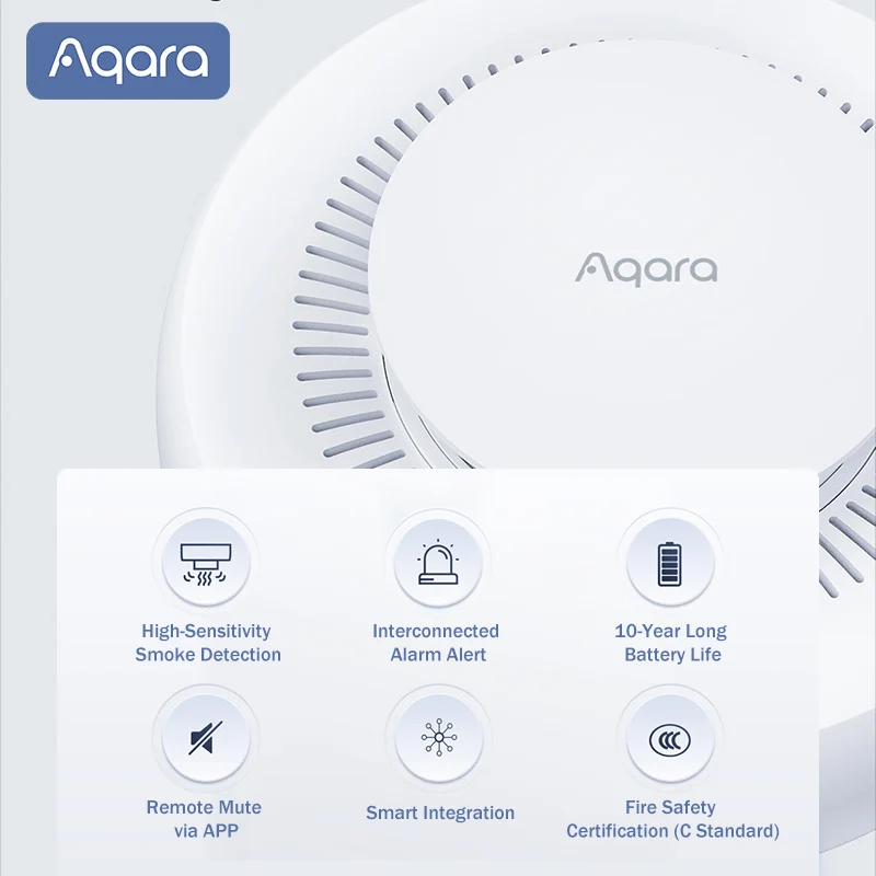 Aqara Matter Smoke Detector Se - đánh giá và giá Smart Home Hub Apple
