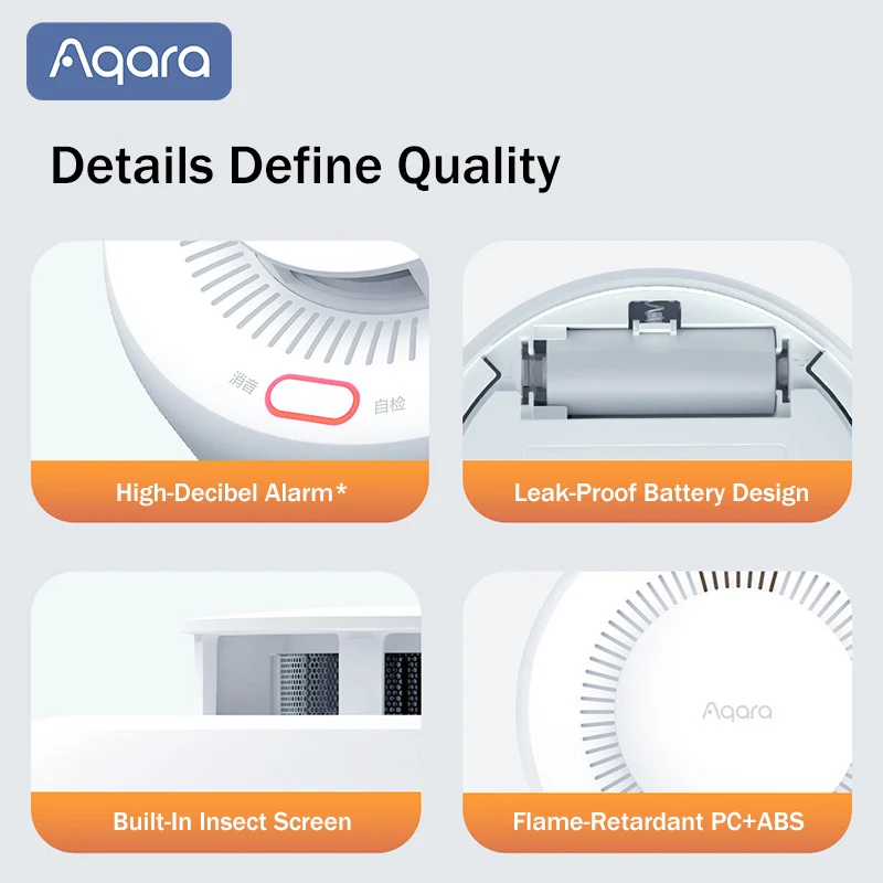 Aqara Matter Smoke Detector Se - đánh giá và giá Smart Home Hub Apple