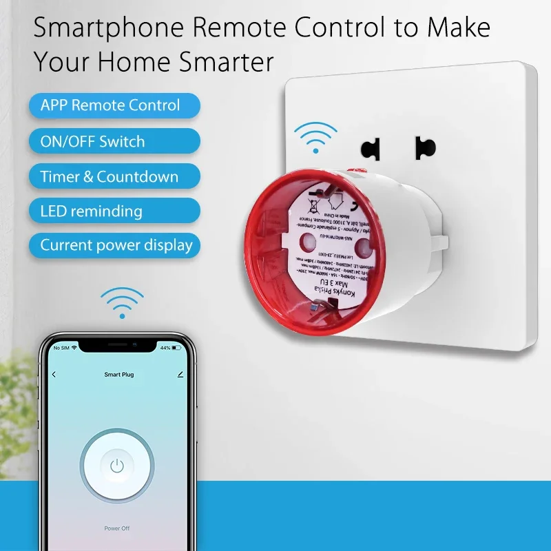 Tuya WiFi Smart Plug Socket EU - đánh giá và giá Smart Home News