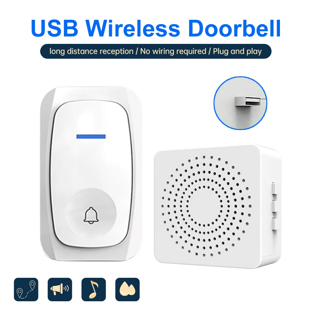 USB Wireless Doorbell Smart We - đánh giá và giá Smart Home News