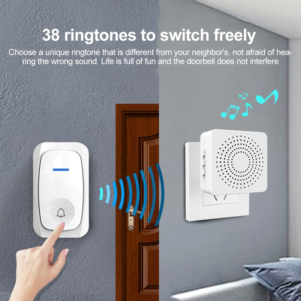 USB Wireless Doorbell Smart We - đánh giá và giá Smart Home News