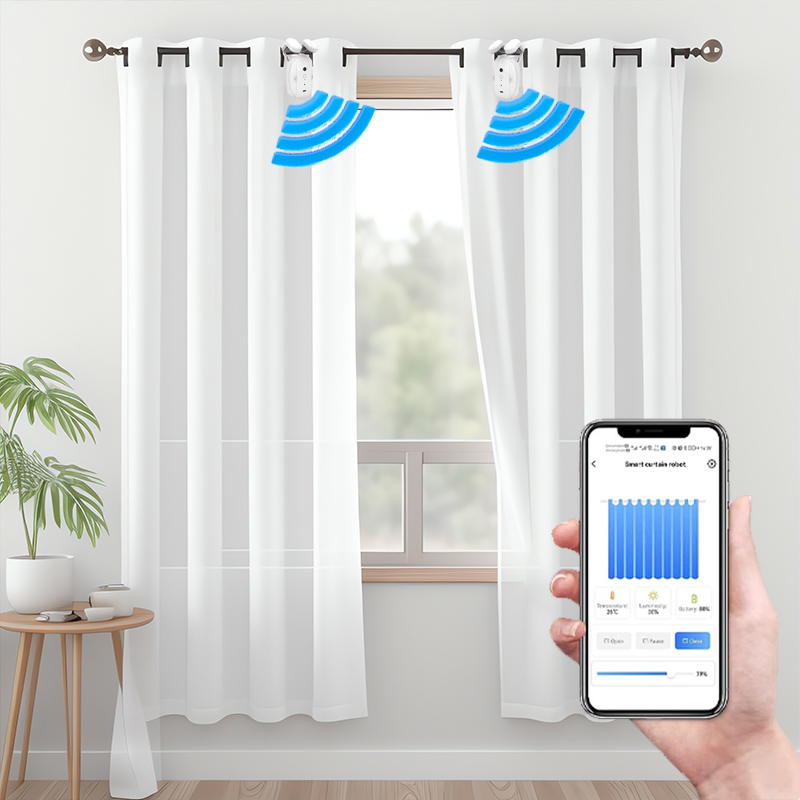Tuya Wifi BLE Automatic Curtai - đánh giá và giá Smart Curtain Robot