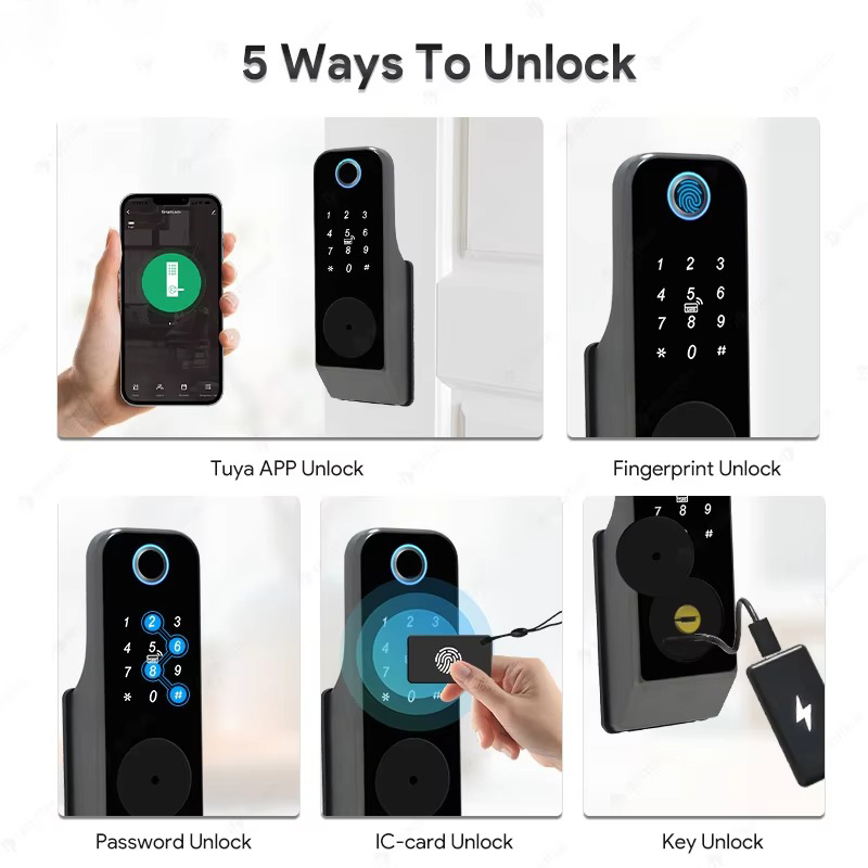 Waterproof Fingerprint Lock Tu - đánh giá và giá Smart Home Keyestudio