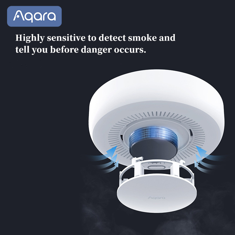 Aqara Smart Smoke Detector Sen - đánh giá và giá Smart Home Hub Apple