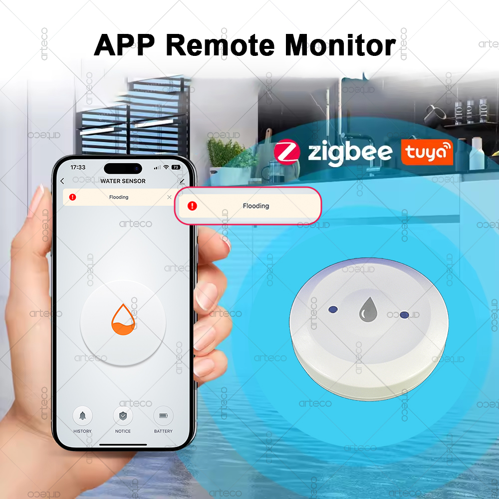 Tuya Smart Zigbee Water Sensor - đánh giá và giá Smart Home News