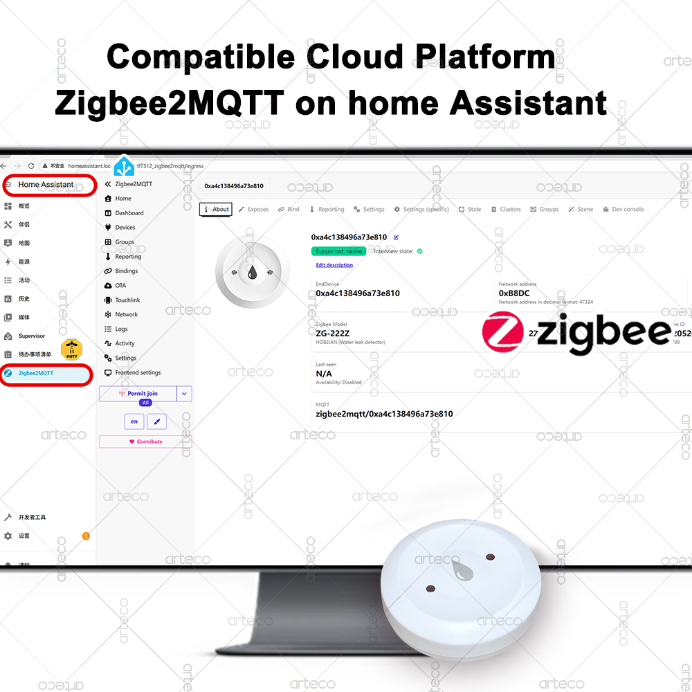 Tuya Smart Zigbee Water Sensor - đánh giá và giá Smart Home News