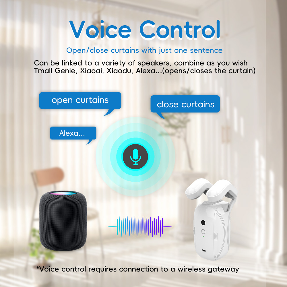 Tuya Wifi BT Smart Curtains Ro - đánh giá và giá Smart Curtain Robot