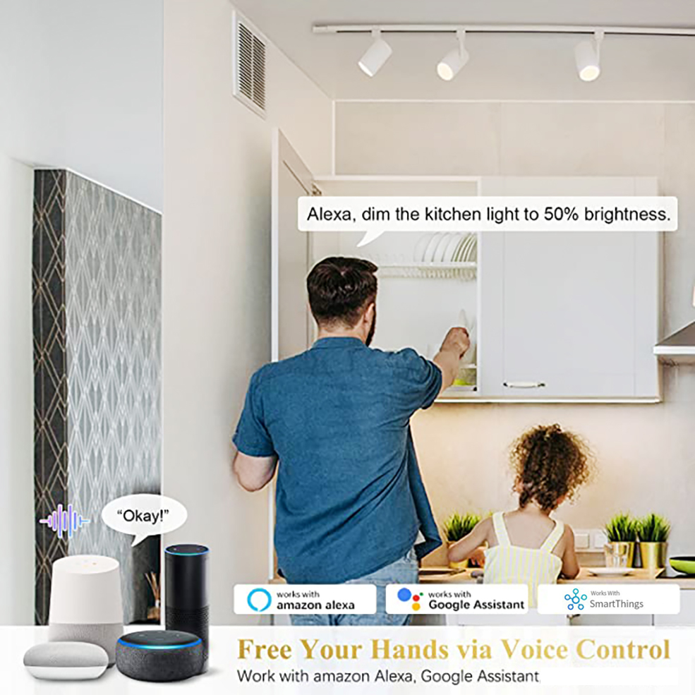 Ewelink GU10 Zigbee LED Bulbs  - đánh giá và giá Smart Home Google Assistant