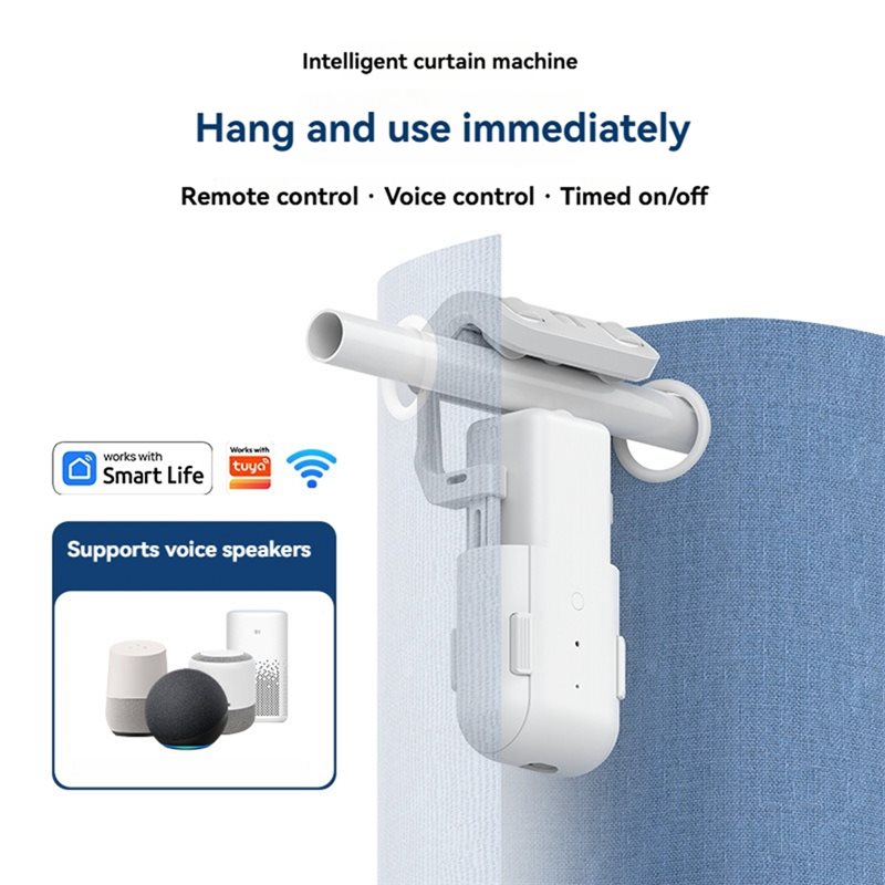 PTST Tuya Wifi Smart Curtain R - đánh giá và giá Smart Curtain Robot