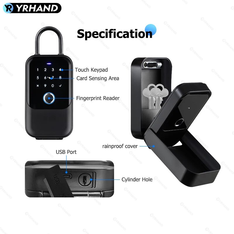 TTlock Smartkey Lock Box Home  - đánh giá và giá Smart Home Keyestudio