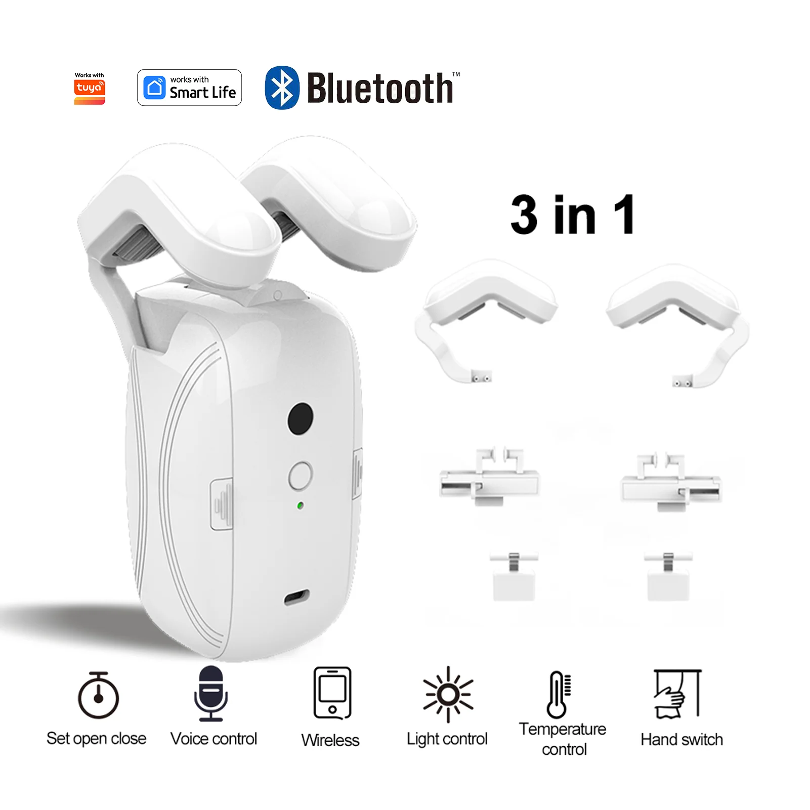 Smart Bluetooth Curtain Robot  - đánh giá và giá Smart Curtain Robot