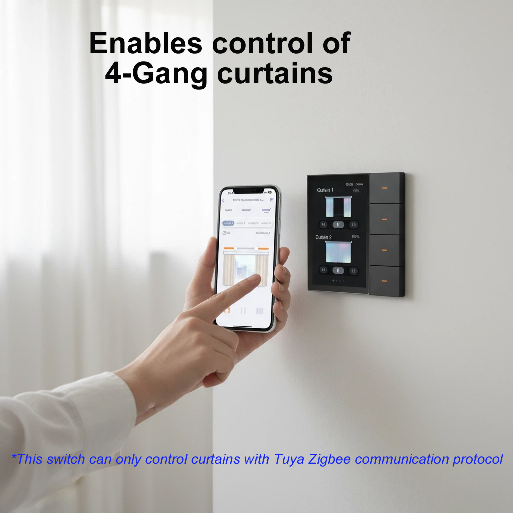 F3-pro Tuya Smart Panel ZigBee - đánh giá và giá Smart Home Switch