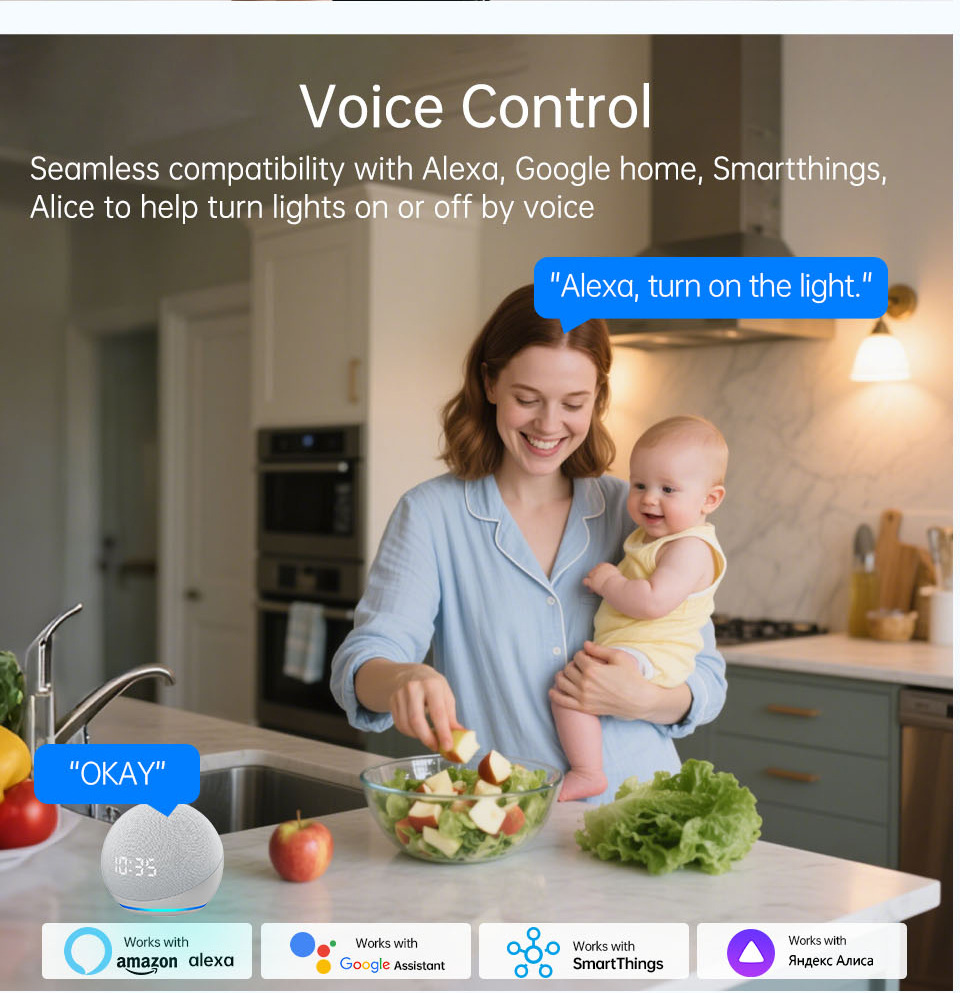 1 2 3 4 Gang WiFi RF 433mhz To - đánh giá và giá Smart Home Switch