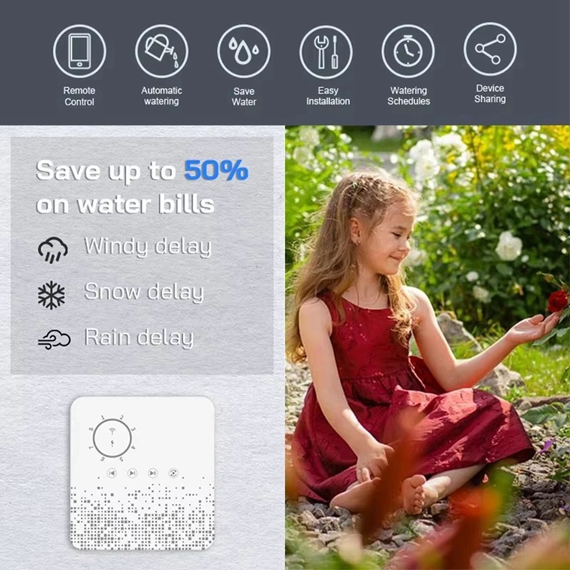 Tuya WiFi Smart Sprinkler Cont - đánh giá và giá Smart Home Appliances