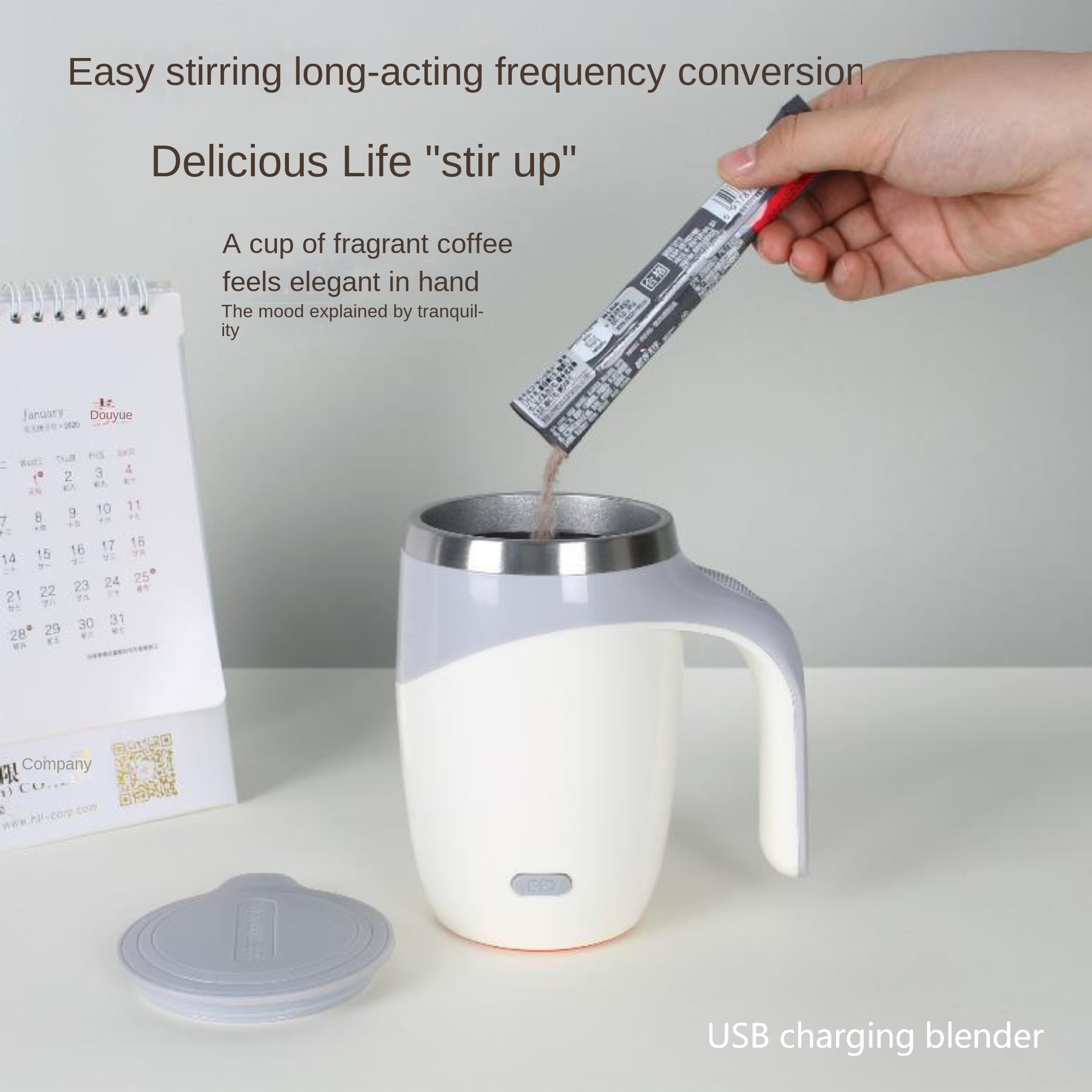 Automatic Self Stirring Mugs S - đánh giá và giá Smart Home Yam Pounder