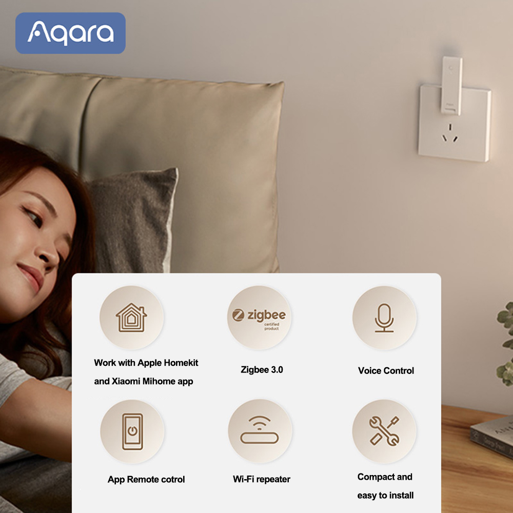 AQARA E1 Gateway Zigbee Aqara  - đánh giá và giá Smart Home Hub Apple